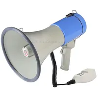 Cr-80 50W Handy Megaphone Speaker Bullhorn Siren Alarm with Voice Recorder Random Color 