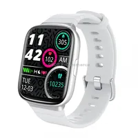 Cs169 1.69 inch Ips Screen 5Atm Waterproof Sport Smart Watch, Support Sleep Monitoring / Heart Rate Mode Incoming Call  Information ReminderWhite