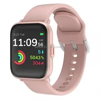 Cs201C 1.3 inch Ips Color Screen 5Atm Waterproof Sport Smart Watch, Support Sleep Monitoring / Heart Rate Mode Call ReminderPink