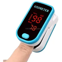 Finger Pulse Oximete Led Hd Display Portable Oximeter Equipment Blood Oxygen Monitor OximeterBlue