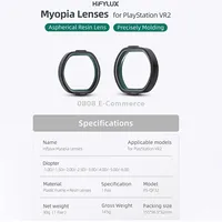 For Playstation Vr2 Hifylux Myopia Glasses Aspherical Resin Lens-1.0D