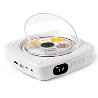 Kecag Kc-609 Wall Mounted Home Dvd Player Bluetooth Cd Player, Specificationcd Version Not Connected to Tv  Charging VersionWhite