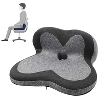 Memory Foam Petal Cushion Office Chair Home Car Seat Cushion, Size With Storage BagStarry Gray