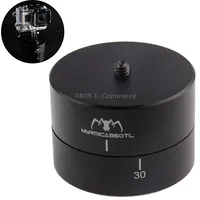 Myrmica 360Tl Time Lapse Pan and Tilt Head / 360 Degree Auto Rotation Camera Mount for  Gopro Hero9 Black /Hero8 /7 /6/ 5 /5 Session /4 /3 /2 /1Black