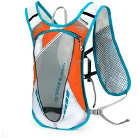 Outdoor Local Lion Bicycle Riding Sports Double Shoulders Water Bag BackpackOrange