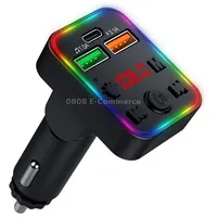 P22 Support Mp3 Player Usb Port Bluetooth Fm Transmitter in-Car Adapter Pd Car Charger