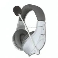 Salar A566 Subwoofer Gaming Headset with Microphone, Cable Length 2.3MWhite