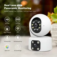Srihome Sh049 2Mp  Humanoid Tracking Smart Night Vision Dual Lens Hd Ip CameraUs Plug