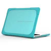 Tpu  Pc Two-Color Anti-Fall Laptop Protective Case For Macbook Pro Retina 13.3 inch A1502 / A1425Sky Blue