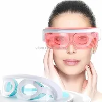 Ts-801 Smart Led Color Light Eye Protection Device Hot Compress MassagerWhite