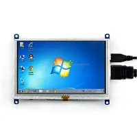 Waveshare 5 Inch Hdmi Lcd B 800X480 Touch Screen  for Raspberry Pi Supports Various Systems
