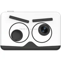 X22 White  Hd Dual-Lens Children Mini Slr Camera Toy Auto Focus Digital