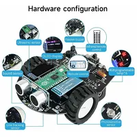 Yahboom Python Programming Smart Car Development Board Kit For Raspberry Pi PicoPico Robot
