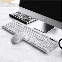 Yindiao V3 Max Business Office Silent Wireless Keyboard Mouse Set White