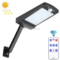 12W 56Leds Smd 2835 Home Outdoor Ip65 Waterproof Remote Control Solar Wall Light Human Body Sensor