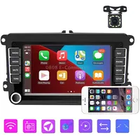 A3040 For Volkswagen 7-Inch 232G Android Car Navigation Central Control Large Screen Player With Wireless Carplay, Stylestandard12Lights Camera