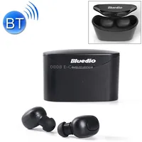 Bluedio Tws T-Elf Bluetooth Version 5.0 In-Ear Headset with Headphone Charging CabinBlack