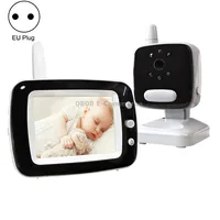 Bm35Q 3.5 Inch Wireless Baby Monitor Camera Temperature 2 Way Audio Night Vision Eu Plug