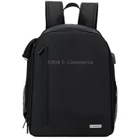 Caden D6 Iv Expandable Camera Backpack Shoulders Lens Bag, Size32 x 18 42CmBlack
