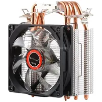 Coolage L400 Dc 12V 1600Prm 40.5Cfm Heatsink Hydraulic Bearing Cooling Fan Cpu for Amd Intel 775 1150 1156 1151White