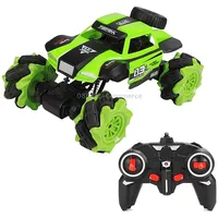 Cx-60 2.4G Remote Control Truck Speed Drift Car Toy Cross-Country Racing Handle  Green