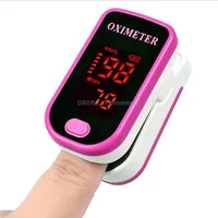 Finger Pulse Oximete Led Hd Display Portable Oximeter Equipment Blood Oxygen Monitor OximeterMagenta