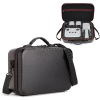 For Dji Mavic Air 2 Portable Pu Shoulder Storage Bag Protective BoxBlack