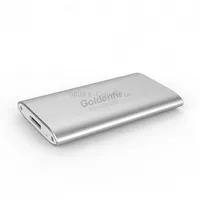 Goldenfir Ngff to Micro Usb 3.0 Portable Solid State Drive, Capacity 128GbSilver