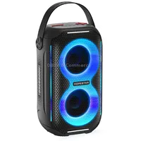 Hopestar Party200 mini Portable Tone Pulse Rgb Light Bluetooth SpeakerGrey
