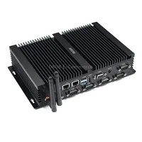 Hystou K4 Windows 10 or Linux System Mini Itx Pc without Ram and Ssd, Intel Core i5-4200U 2 4 Threads up to 1.60-2.60Ghz, Support mSATA, Wifi