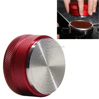 Macaron Stainless Steel Coffee Powder Flat Filling Device, SpecificationthreadRed