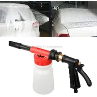 Portable Multi-Functional Car Washer Water Gun Foam Pot Sprayer, Random Color Delivery