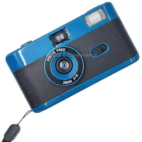R2-Film Retro Manual Reusable Film Camera for Children without FilmBlueBlack