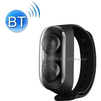 Remax Tws-15 Bluetooth 5.0 Portable Wristband Style True Wireless Stereo EarphoneBlack