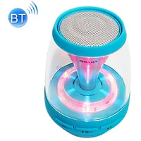 Shaba Vs-18 Bluetooth 4.2 Multi-Function Portable Small Magic Lamp Colorful Wireless Speaker Blue
