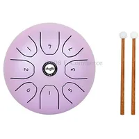 Shuffle Sd-5 5.5 Inch Steel Tongue Carefree Empty Drum Percussion InstrumentPurple