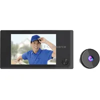 Sn520Ad 3.5 inch Screen 2.0Mp Security Camera Digital Peephole Door Viewer Black