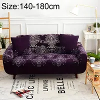 Sofa Covers all-inclusive Slip-Resistant Sectional Elastic Full Couch Cover and Pillow Case, Specificationtwo Seat  2 Pcs CasePurple Night
