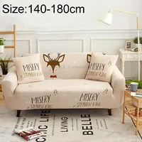Sofa Covers all-inclusive Slip-Resistant Sectional Elastic Full Couch Cover and Pillow Case, Specificationtwo Seat  2 Pcs CaseMilu Deer