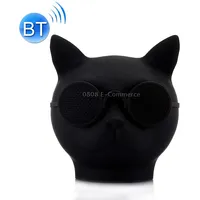 T8 Mini Cat Shape Stereo Wireless Bluetooth Speaker, Support Hands-Free / Tf Card FmBlack