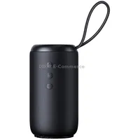 Usams Us-Yc011 Lanyard Style Fabric Wireless Bluetooth Waterproof Small SpeakerBlack