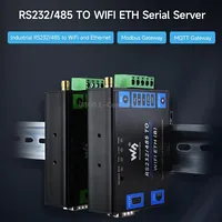 Waveshare Industrial Grade Serial Server Rs232/485 to Wifi / Ethernet Rj45 Network Port with Poe Support