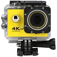 Wifi Waterproof Action Camera Cycling 4K camera Ultra Diving  60Pfs kamera Helmet bicycle Cam underwater Sports 1080P CameraYellow