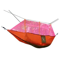 Aotu At6730 Outdoor Camping Nylon Cloth Mosquito Repellent HammockRed