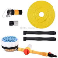 Car Cleaning Tools Chenille Automatic Rotating Wash Brush, Style Water Brush  10M Pipe