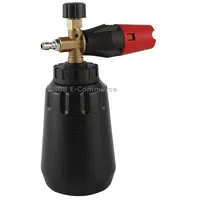 Car Wash Water Gun Foam Pot High Pressure PotBlack With Black Mouth
