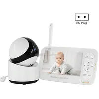 Dy55A Built-In Lullabies Video Babyphone 5 inch Screen Digital Wireless Baby Monitor CameraEu Plug