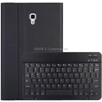 Dy590 For Galaxy Tab A 10.5 T590 / T595 Detachable Plastic Bluetooth Keyboard Leather Tablet Case with Holder Black