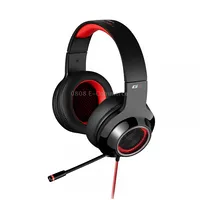Edifier Hecate G4 Gaming Headeadphone Desktop Computer Listening Discrimination 7.1-Channel Headset, Cable Length 2.5MBlack Red