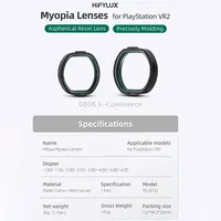For Playstation Vr2 Hifylux Myopia Glasses Aspherical Resin Lens-5.0D